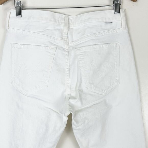 Mother Mens MR Tooth and Nail The Highball Jeans Straight Leg White Size 29X31 - Picture 6 of 13